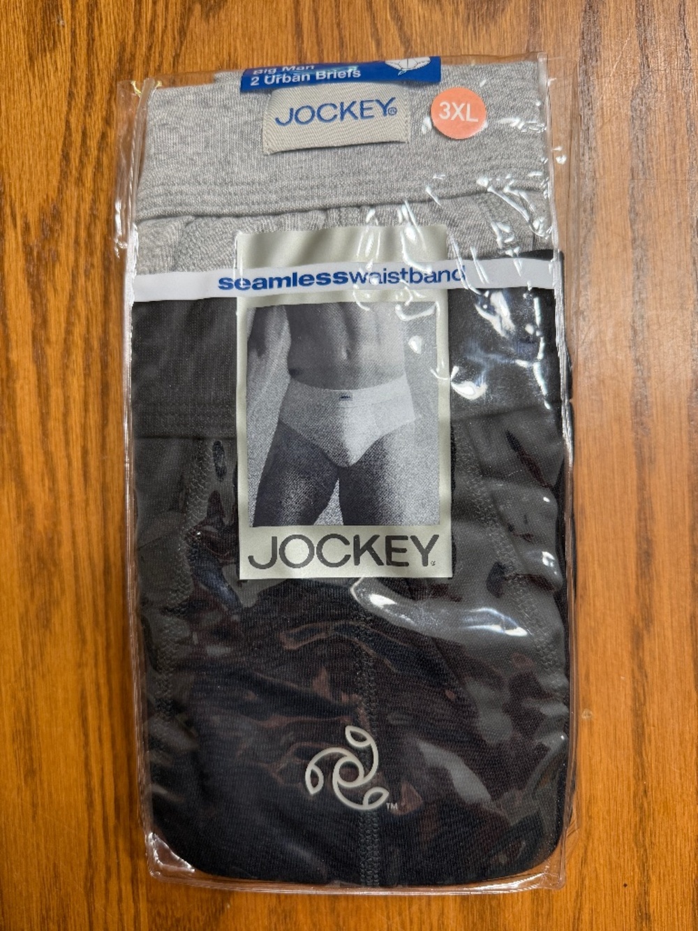 Vintage 1990s Men's 3X Big Man Jockey Urban Briefs 2-pack Underwear No Fly pouch